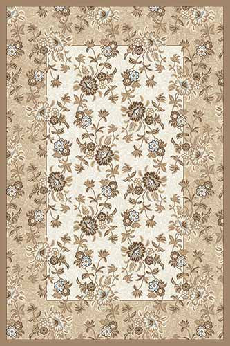 Прямоугольный ковер VALENCIA DELUXE D325 CREAM-BROWN Российский ковер ВАЛЕНСИЯ ДЕЛЮКС фабрики Меринос D325 CREAM-BROWN Цена указана за 1 квадратный метр