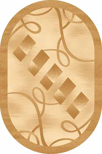 Овальный ковер KAMEA carving D054 BEIGE Российский ковер Камея Карвинг фабрики Меринос D054 BEIGE Цена указана за 1 квадратный метр