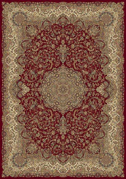 Прямоугольный ковер BUHARA D370 RED Российский ковер БУХАРА фабрики Меринос D370 RED Цена указана за 1 квадратный метр