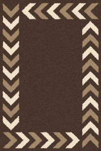 Прямоугольный ковер PLATINUM T638 BROWN