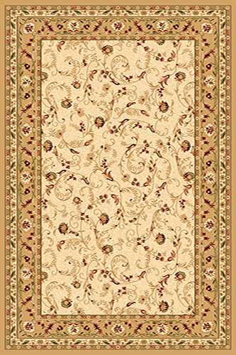 Прямоугольный ковер VALENCIA D115 CREAM-2 Российский ковер ВАЛЕНСИЯ фабрики Меринос D115 CREAM-2 Цена указана за 1 квадратный метр