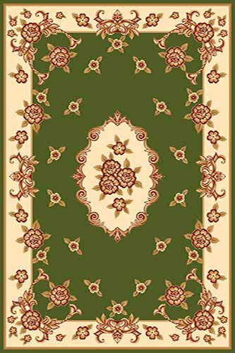 Прямоугольный ковер KAMEA carving D093 GREEN Российский ковер Камея Карвинг фабрики Меринос D093 GREEN Цена указана за 1 квадратный метр