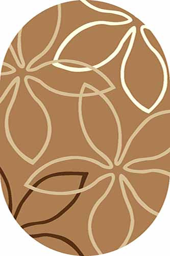 Овальный ковер SUNRISE V806 MUSTARD Российский ковер САНРАЙЗ фабрики Меринос V806 MUSTARD Цена указана за 1 квадратный метр