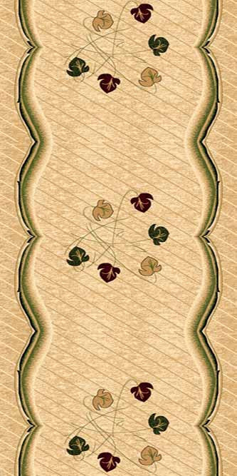 Ковровая дорожка (тканная) Valencia 6 Высота ворса  11 мм. Количество ворсовых точек на кв.м.: 320. Состав  Хитсэт  100%. Вес м2: 2050 г. Рулон 25 метров. Цена указана за 1 погонный метр. Отрежем любые размеры до 1 сантиметра!