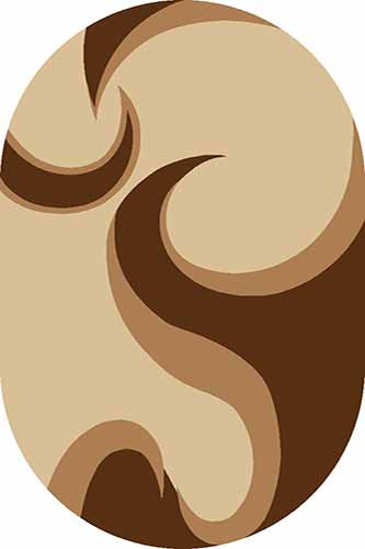 Овальный ковер SUNRISE V116 BEIGE Российский ковер САНРАЙЗ фабрики Меринос V116 BEIGE Цена указана за 1 квадратный метр