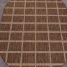 Ковёр VEGAS-S004-BROWN-OVAL