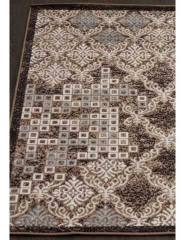 Ковёр SIERRA D712-BROWN-BLUE-STAN Российский Ковёр Сиерра Цена указана за 1 кв/метр.