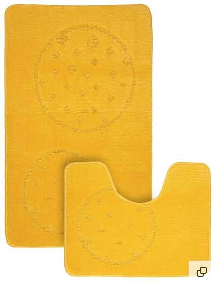 Набор ковриков для ванной Classic №177 Материал: ПолипропиленРазмеры:   60*100 и 50*60Страна:     Турция