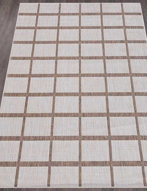 Ковёр VEGAS-S004-CREAM-BROWN-STAN Российский Ковёр Циновка Вегас.Цена указана за 1 кв/метр.