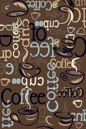 Прямоугольный ковер VALENCIA DELUXE D337 BROWN Российский ковер ВАЛЕНСИЯ ДЕЛЮКС фабрики Меринос D337 BROWN Цена указана за 1 квадратный метр