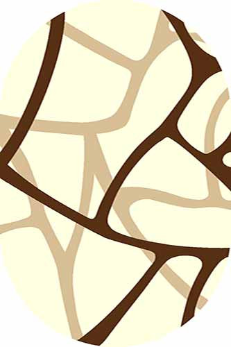 Овальный ковер SUNRISE V808 L.CREAM Российский ковер САНРАЙЗ фабрики Меринос V808 L.CREAM Цена указана за 1 квадратный метр